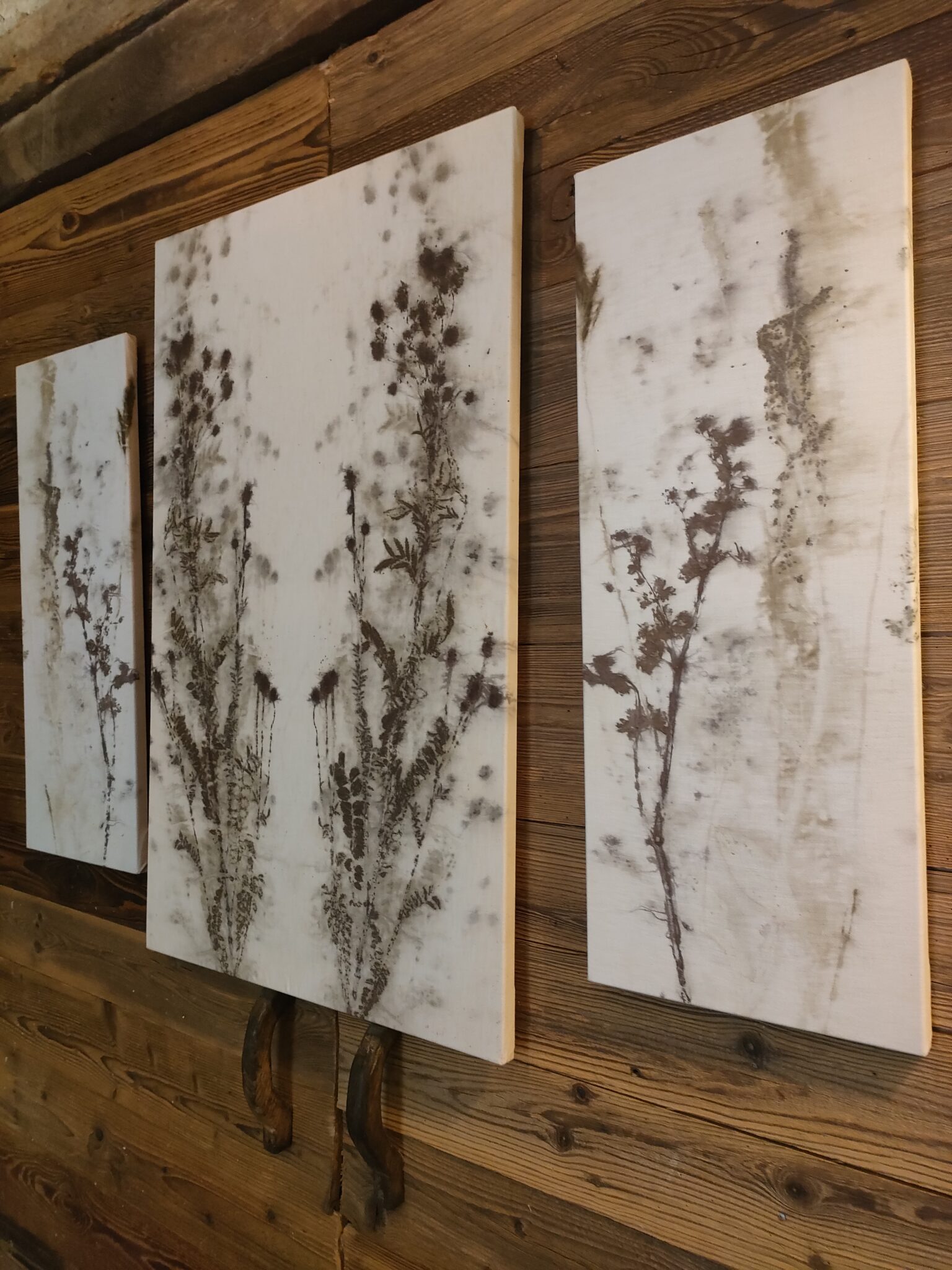 Prairie Sauvage, 2025. La Grange a la Marie, Yvoire ecoprint art